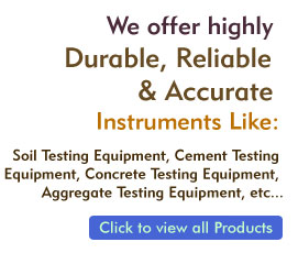 Manufacturer Testing Equipments